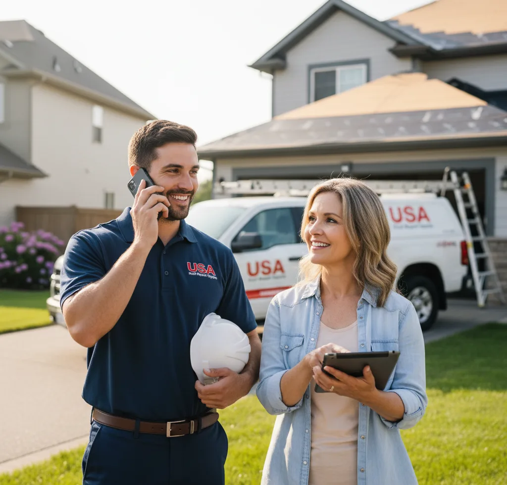 USA Roof Repair Experts customer support in Cheyenne